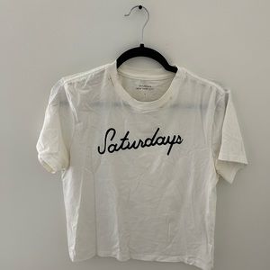 Saturdays New York City White T-Shirt